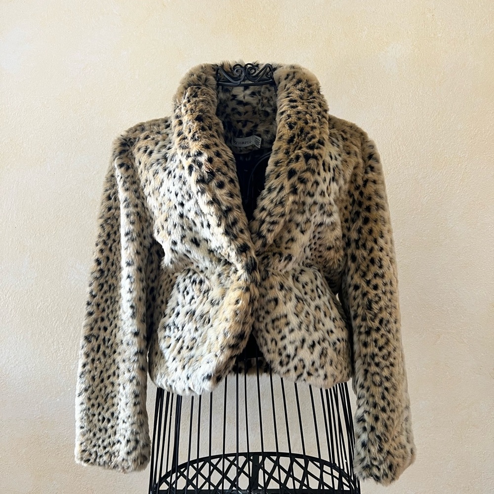 Urban Outfitters Faux Cheetah Jacket